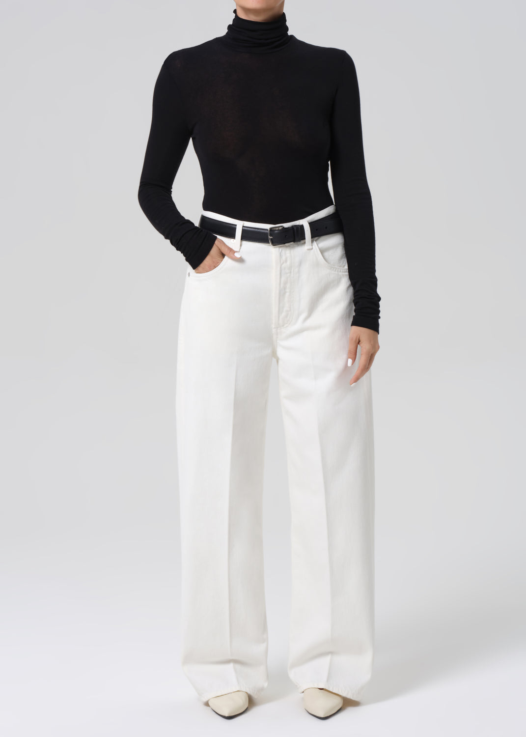 Petite Ayla Baggy in Pashmina – Citizens of Humanity