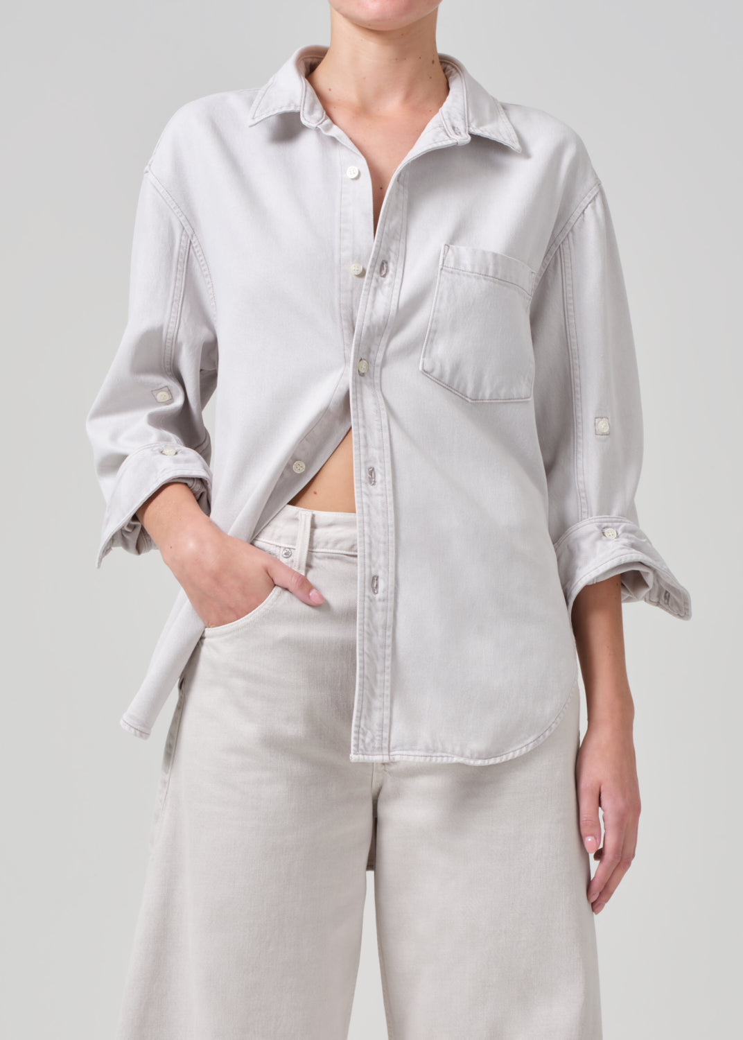 Kayla Shirt in Comet – Citizens of Humanity