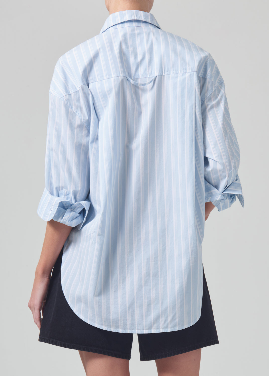 Kayla Shirt in Marino Stripe