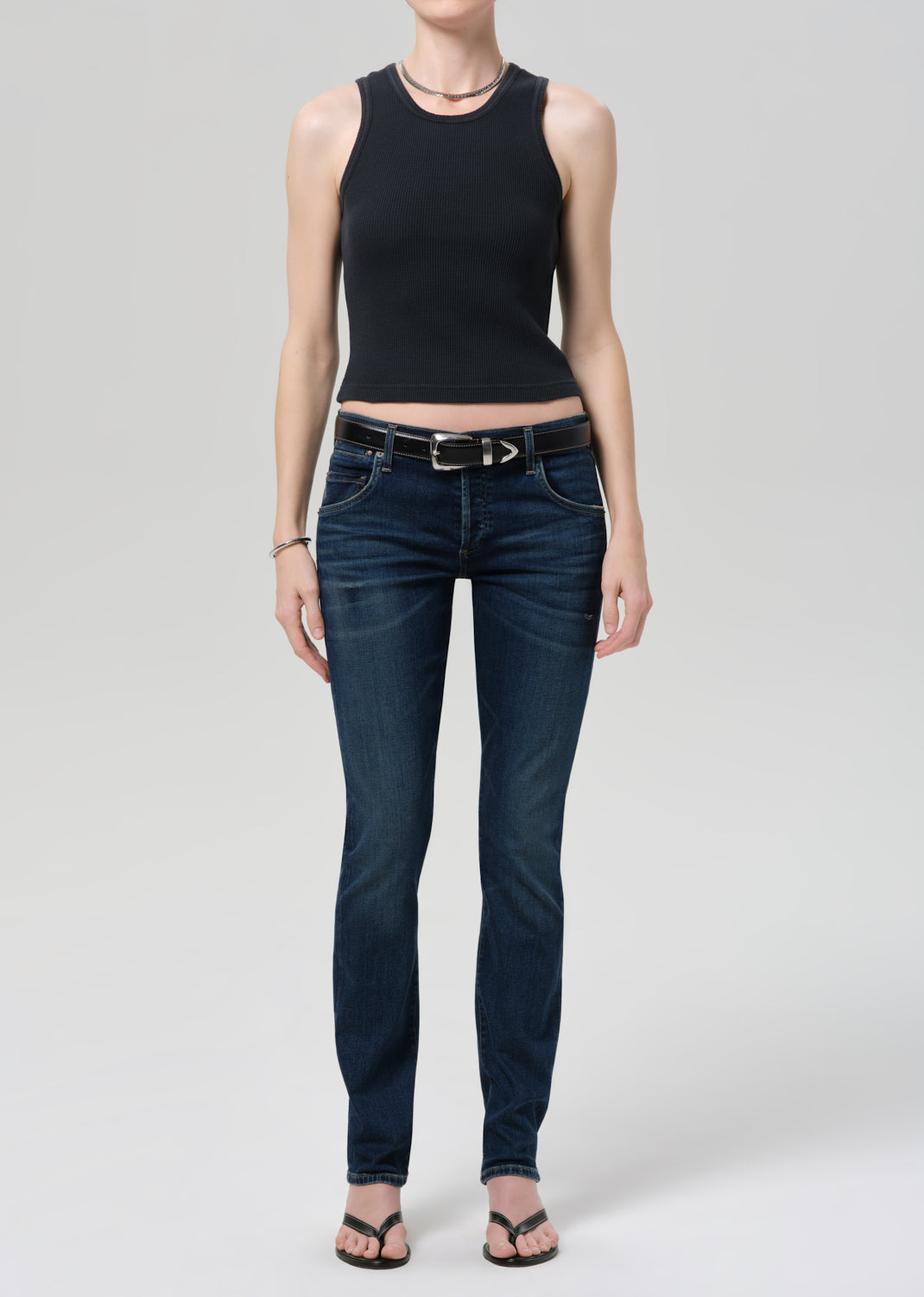 Emerson Slim Boyfriend Long in Blue Ridge - 24 / Blue Ridge