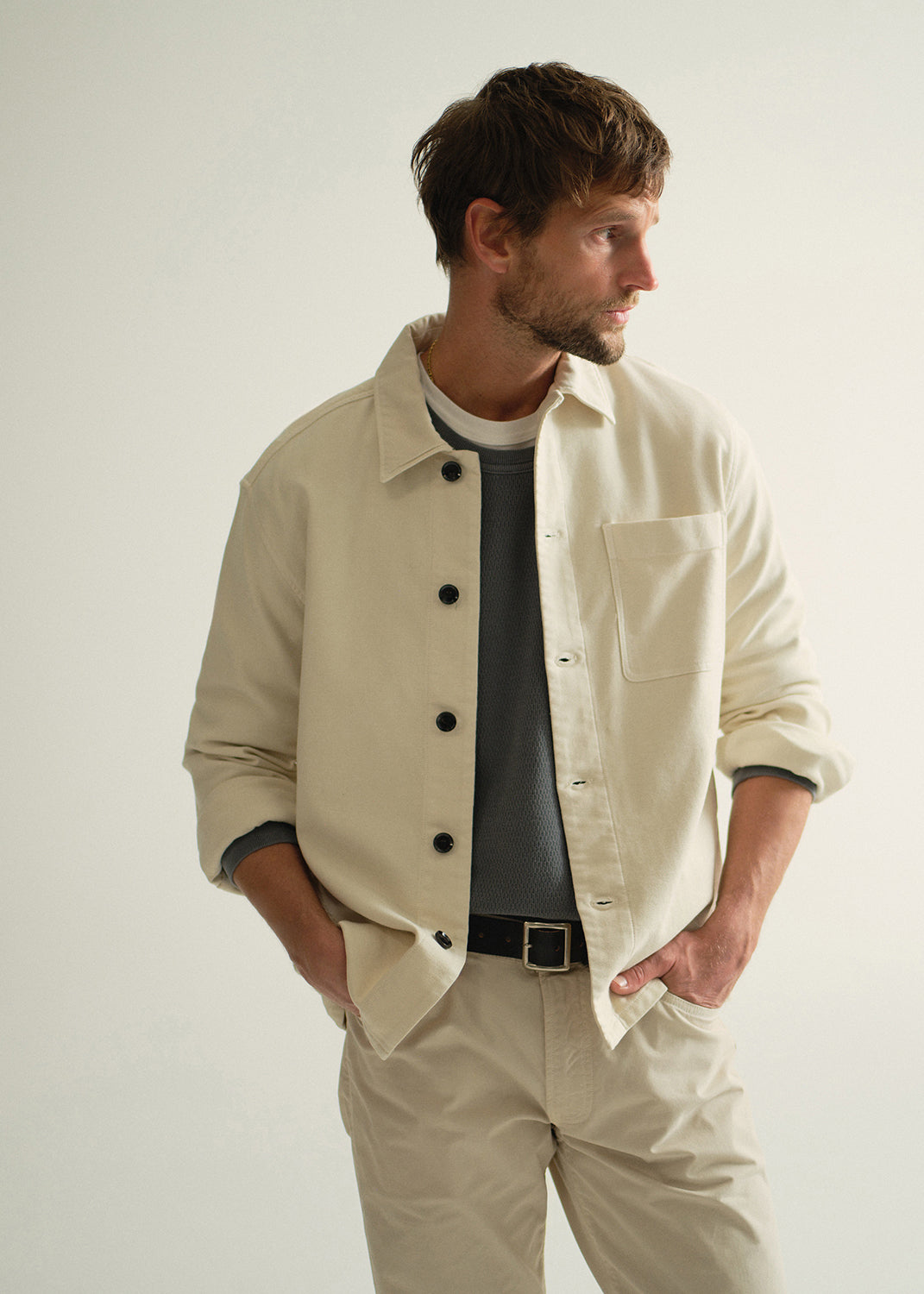 GAGE_WORKSHIRT_CANVAS_WAFFLE_CREWNECK_SLATE_EVERYDAY_TEE_WHITE