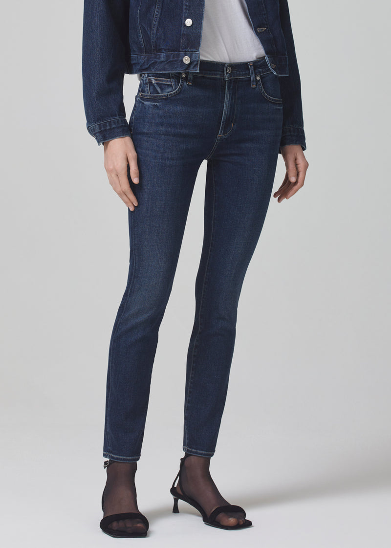Rocket Ankle Mid Rise Skinny in Courtland