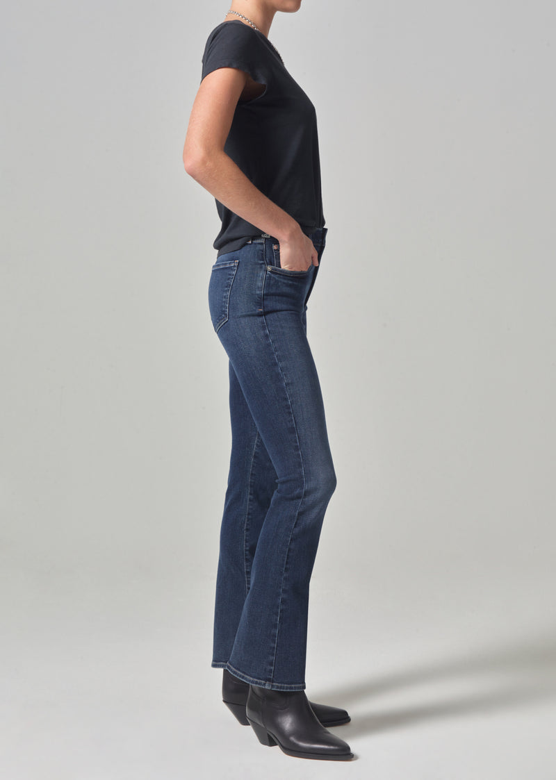 Lilah High Rise Bootcut 30" in Baltic