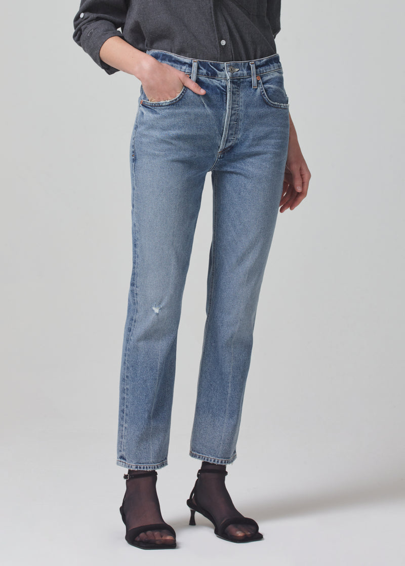 Jolene High Rise Vintage Slim Jean in Ascent front
