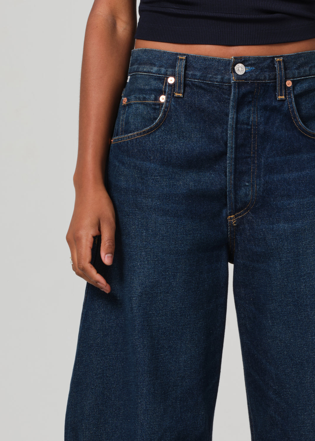 Horseshoe Jean in Bravo detail