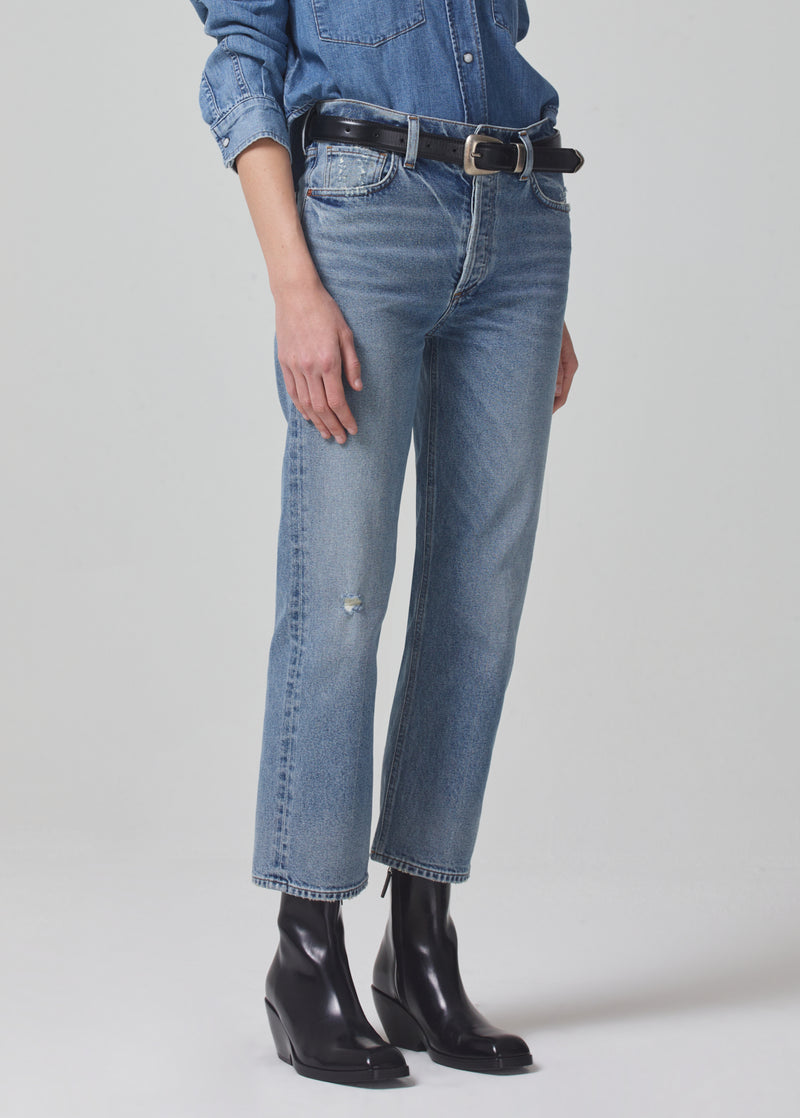 Florence Wide Straight Jean in Ascent front