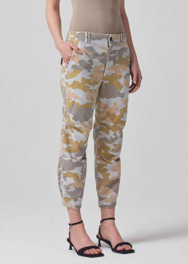 Agni Utility Trouser in Sunset Hideaway front