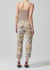 Agni Utility Trouser in Sunset Hideaway back