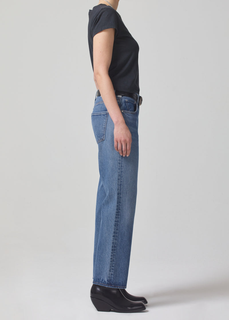 + NET SUSTAIN London cropped high-rise straight-leg jeans