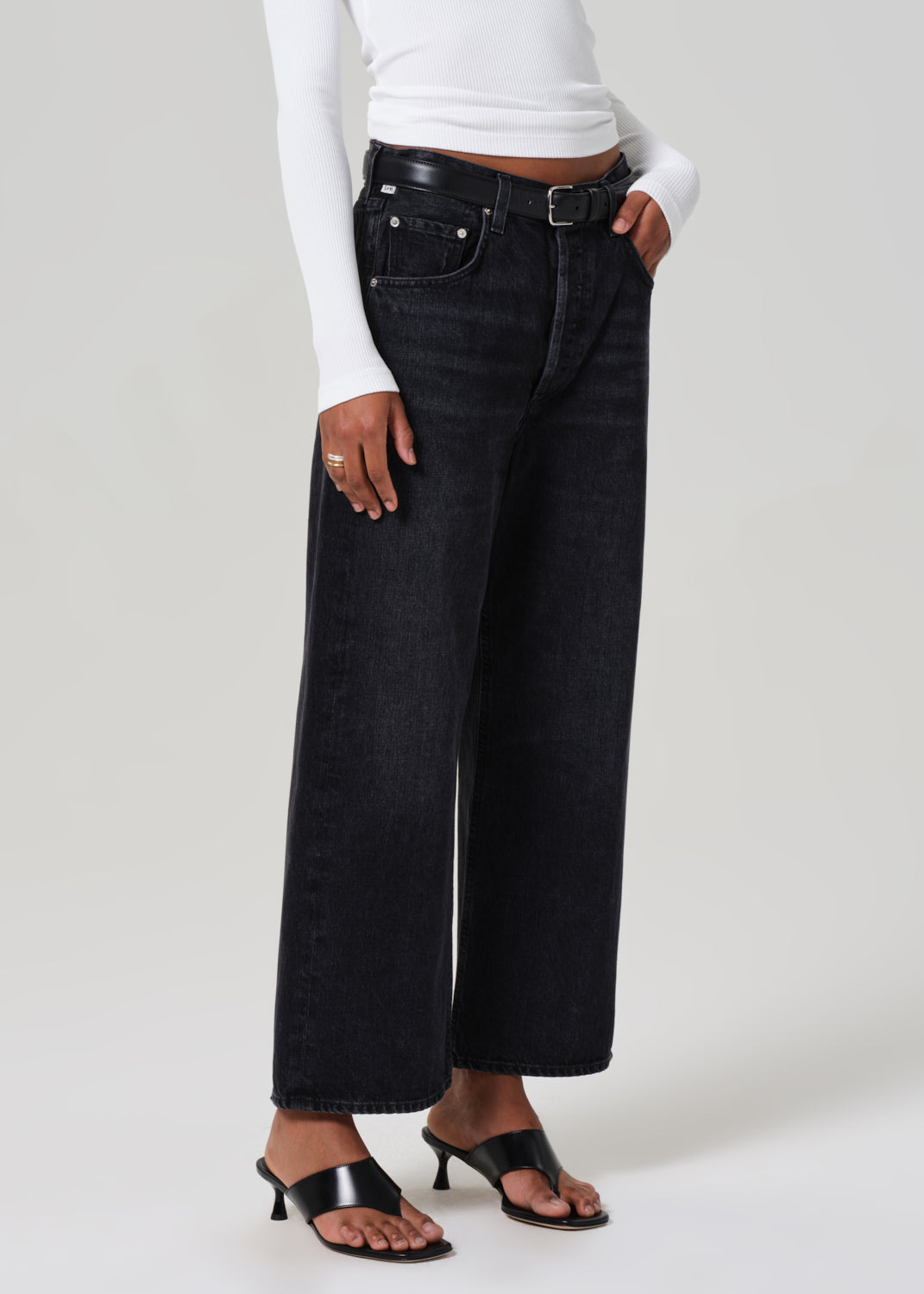 Gaucho Vintage Wide Leg in Stonington front