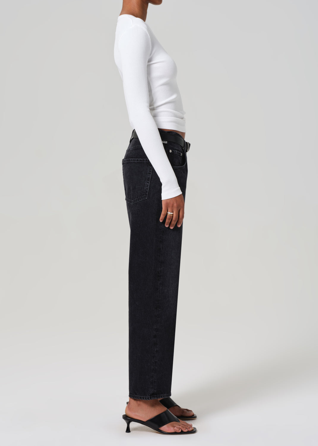 Gaucho Vintage Wide Leg in Stonington side