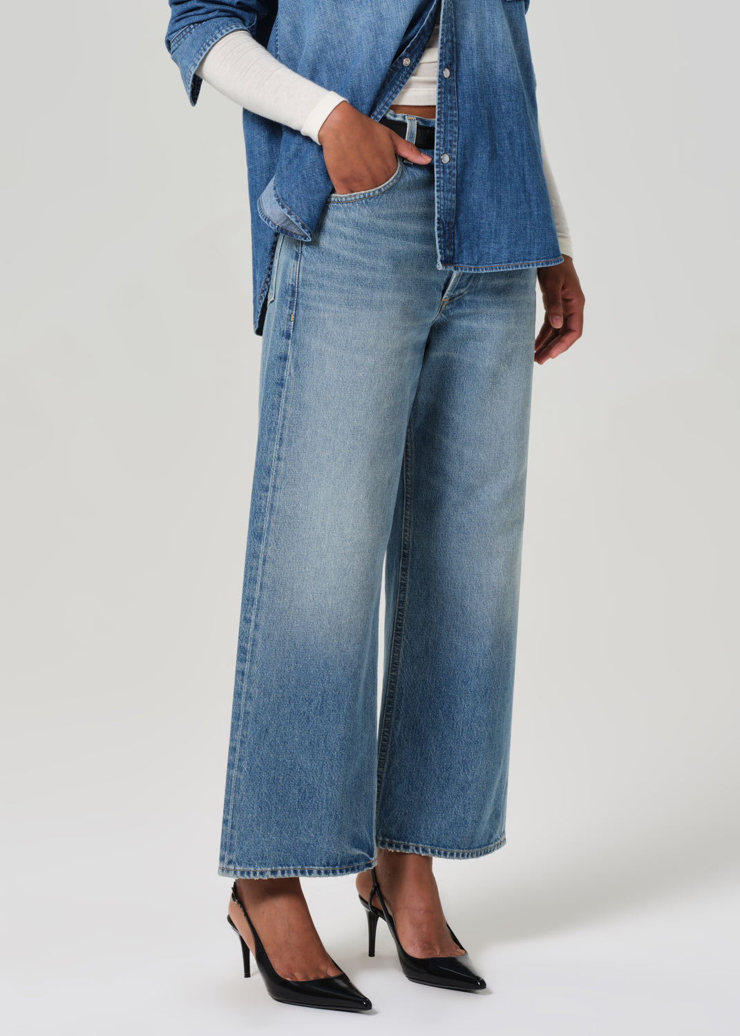 Gaucho Vintage Wide Leg in Sodapop fron