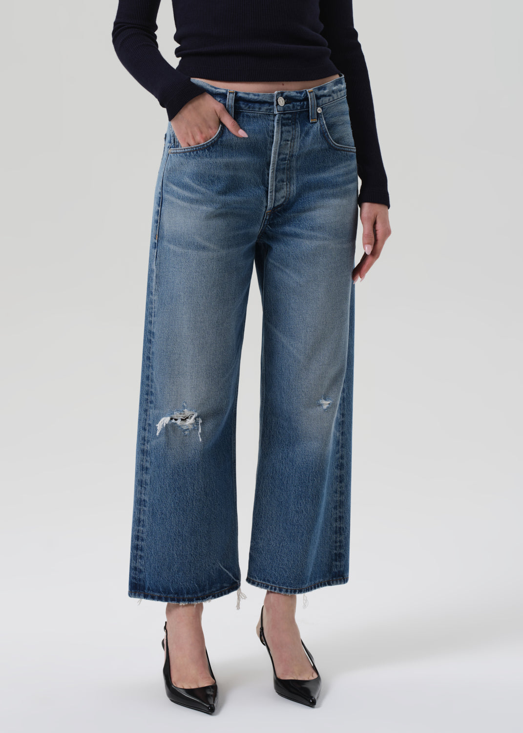 Gaucho Vintage Wide Leg in Solano front