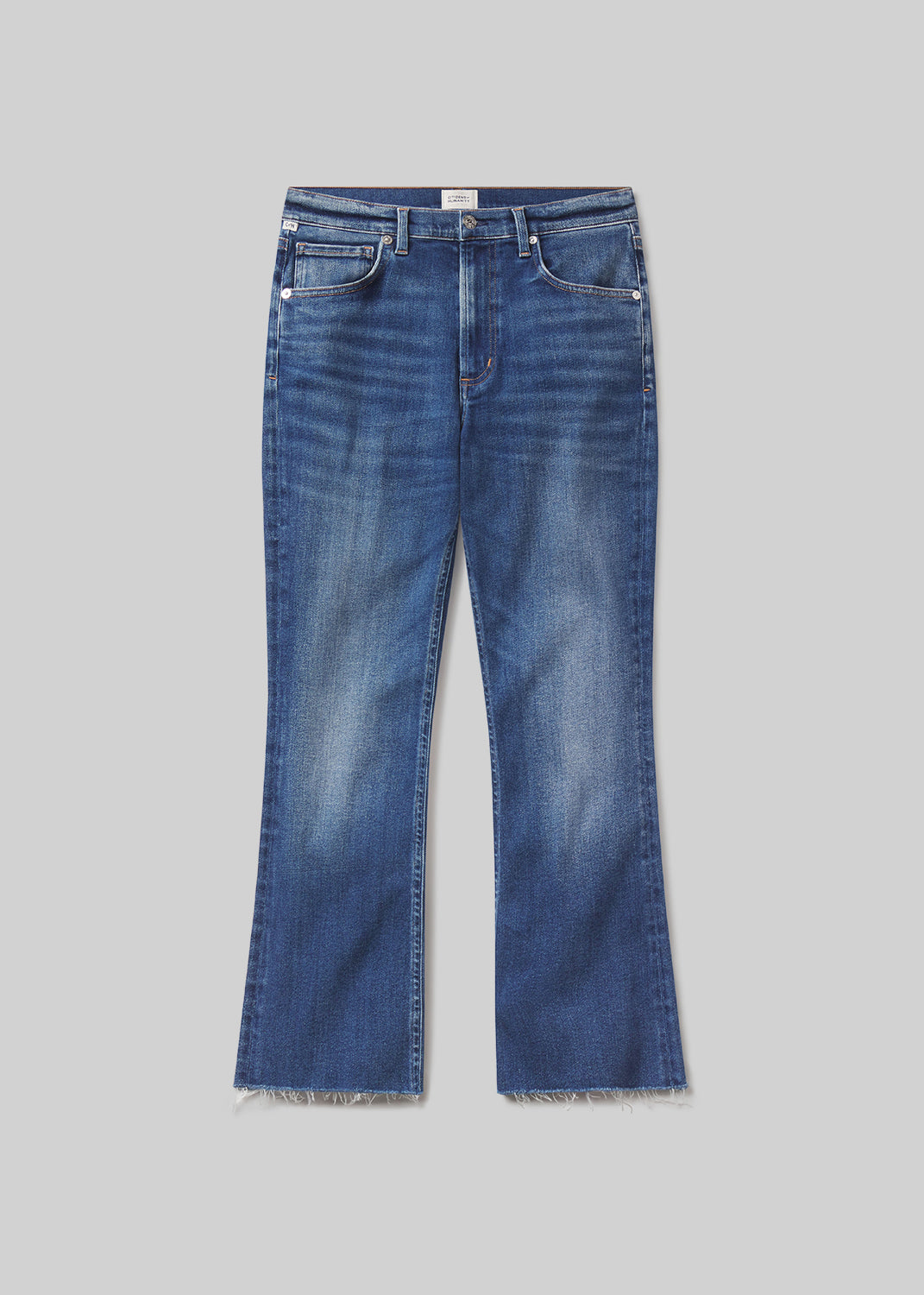 Isola Mid Rise Cropped Boot in Ambry flat