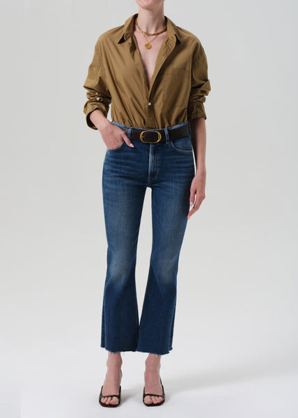 Isola Mid Rise Cropped Boot in Ambry – Citizens of Humanity