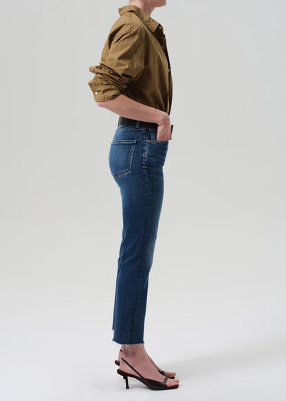 Isola Mid Rise Cropped Boot in Ambry side