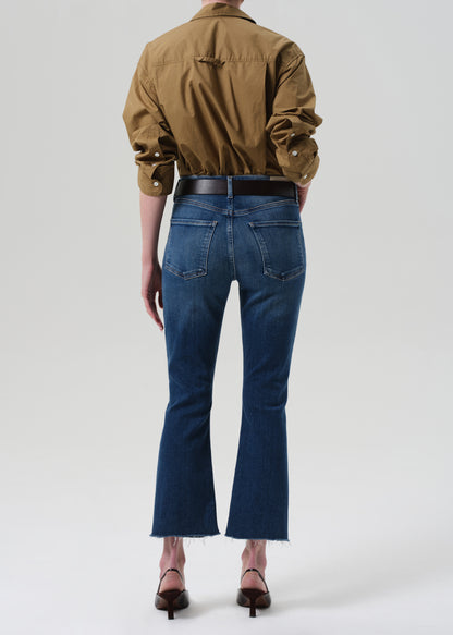 Isola Mid Rise Cropped Boot in Ambry back