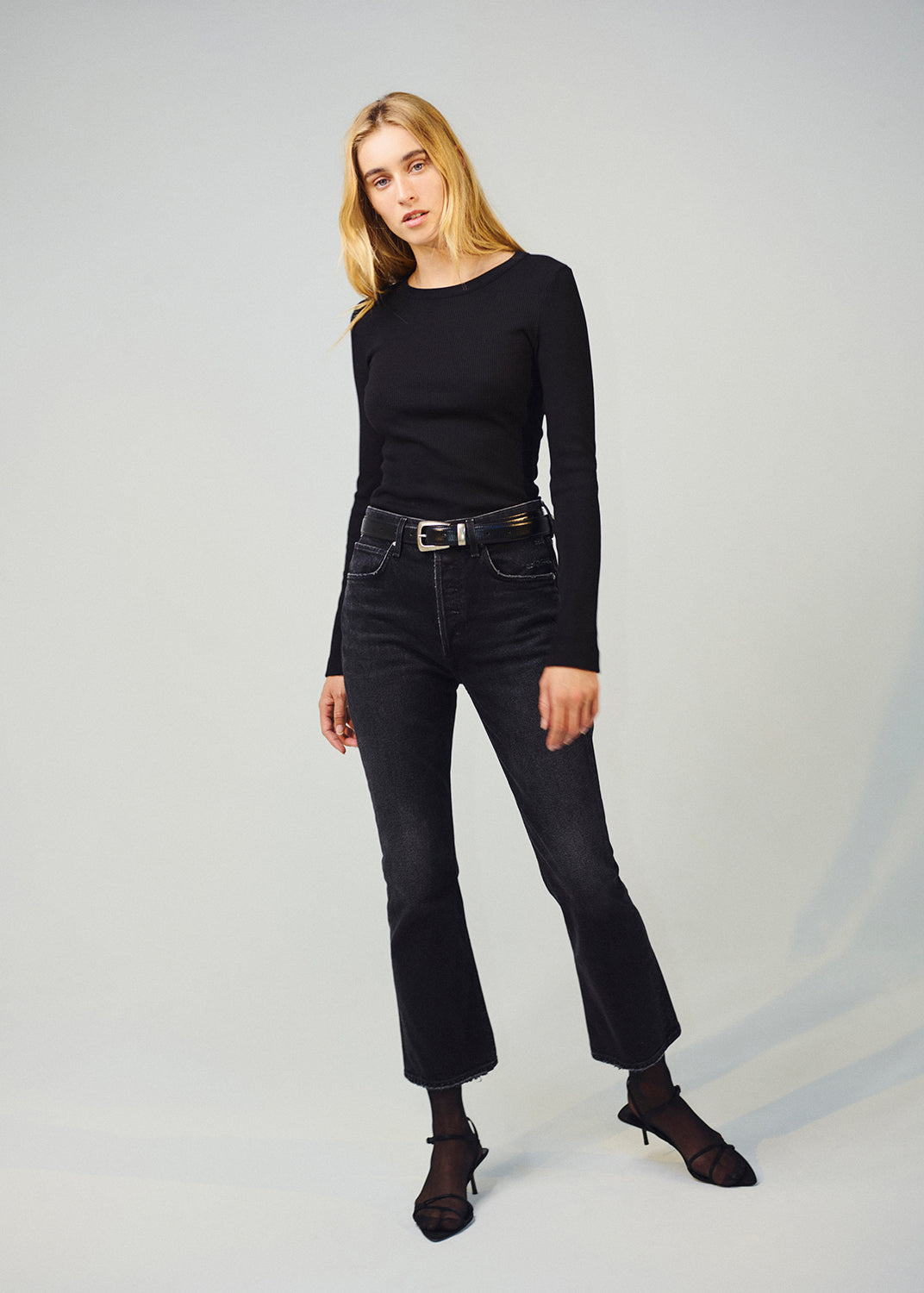 Citizens of humanity cropped flare orders jeans