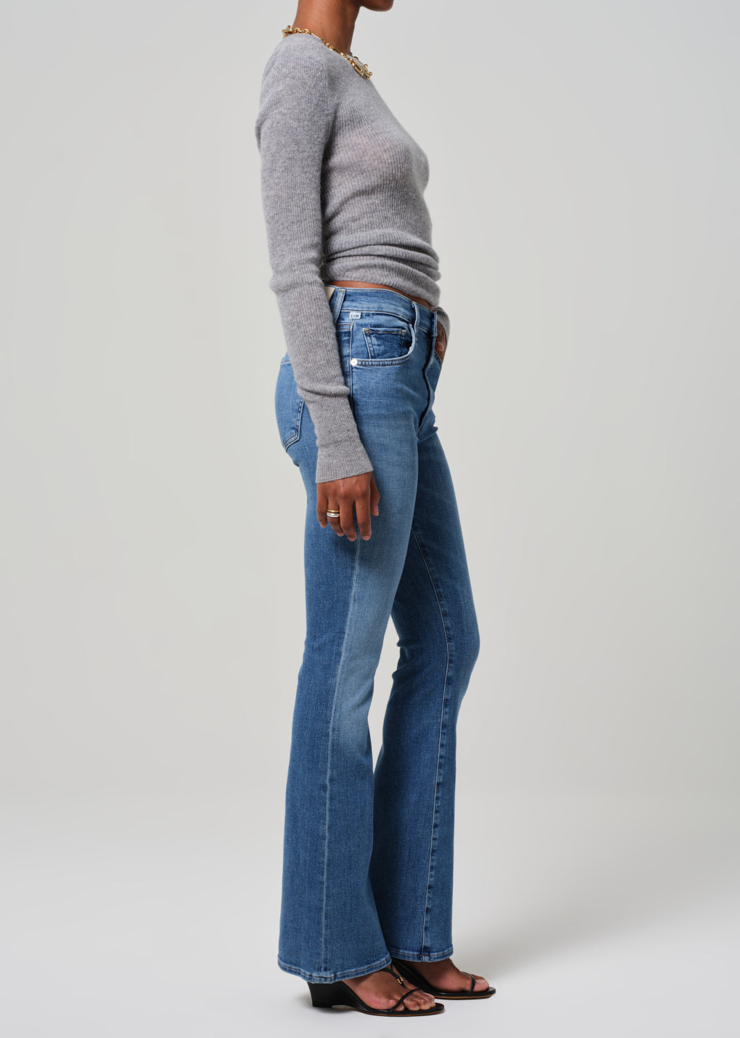 Lilah High Rise Bootcut 32.5" in Lawless side