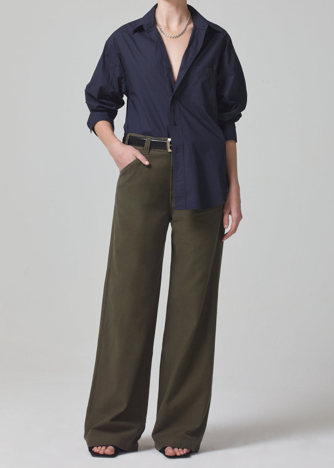 Paloma Utility Trouser - Dark Cocolette