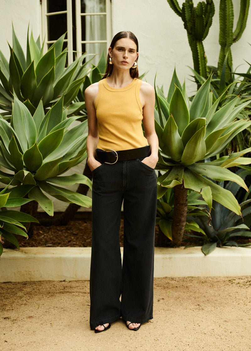 Paloma Utility Trouser in Washed Black