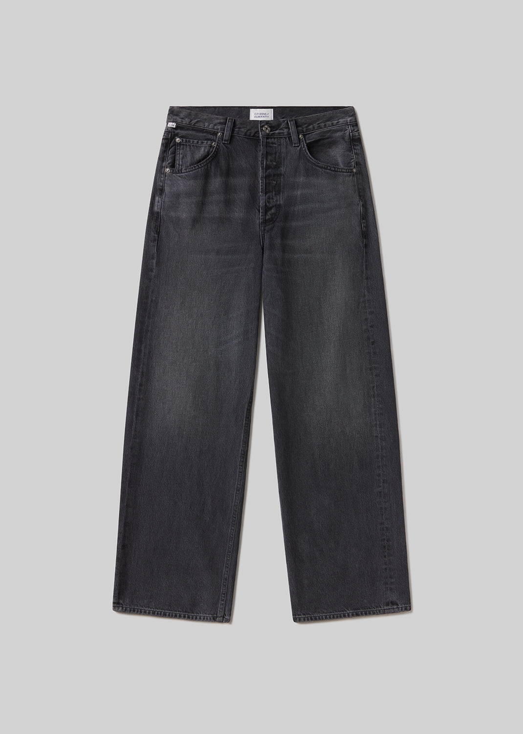 Ayla Baggy in Vintage Black flat