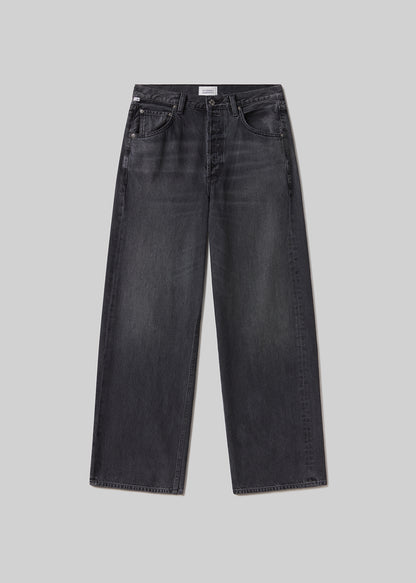 Ayla Baggy in Vintage Black flat