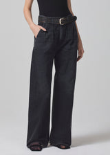 Maritzy Pleated Trouser in Prophecy front