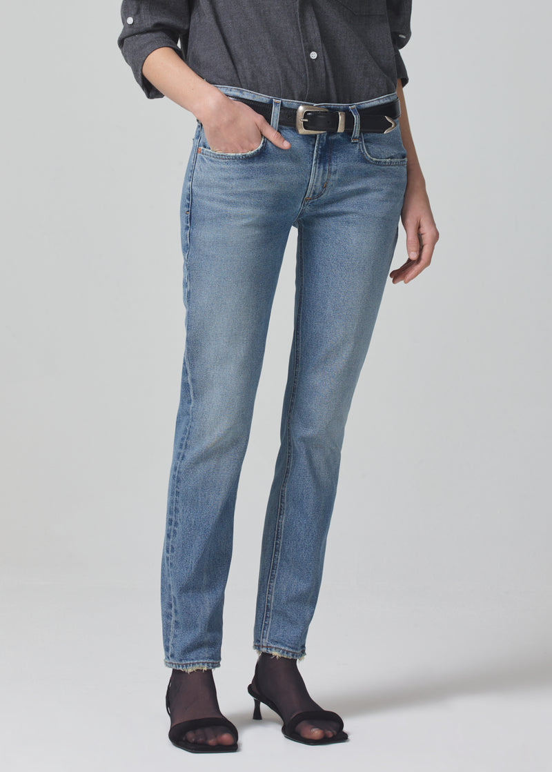 Racer Low Rise Slim Jean in Ascent front