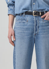Gaucho Trouser Jean in Starsign detail