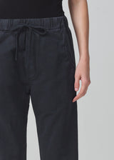 Pony Pull On Pant in Black detail