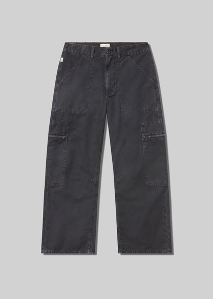 Marcelle Low Slung Easy Cargo in Washed Black