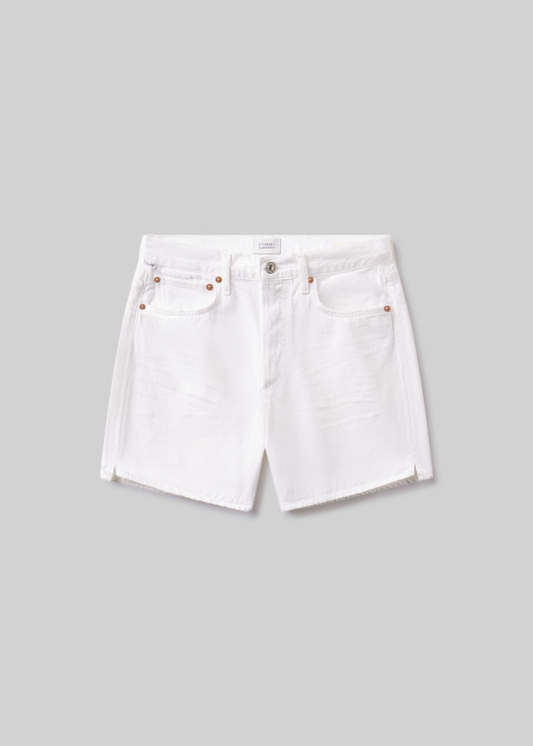 Marlow Long Vintage Short in Polish flat