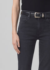 Isola Straight Crop Jean in Reflection detail