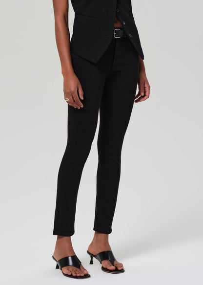 Sloane Skinny in Plush Black front