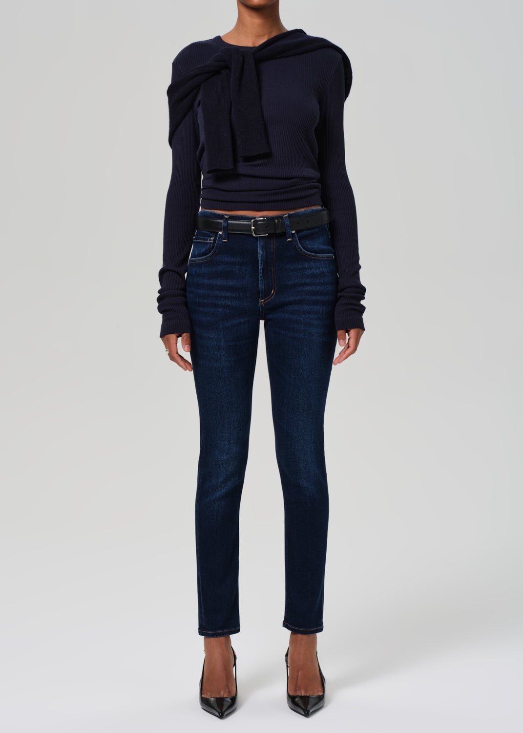 Sloane Skinny in Lotus front