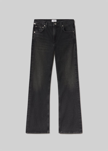 Vidia Mid Rise Boot in Stormy flat