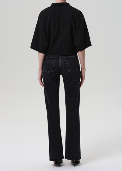 Vidia Mid Rise Boot in Stormy back