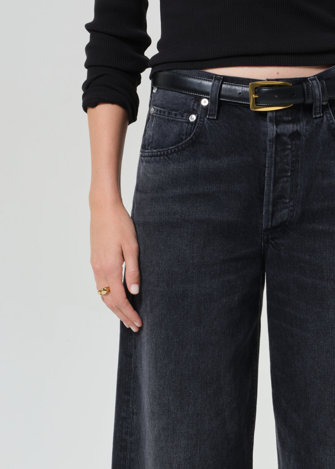 Ayla Raw Hem Crop in Bronson – Citizens of Humanity