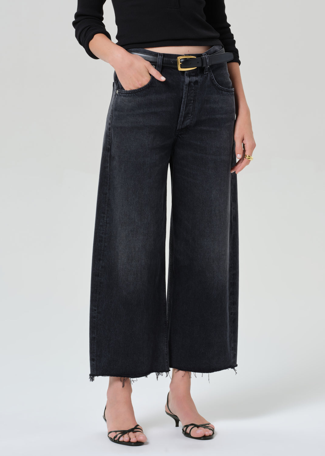 Ayla Raw Hem Crop in Bronson – Citizens of Humanity