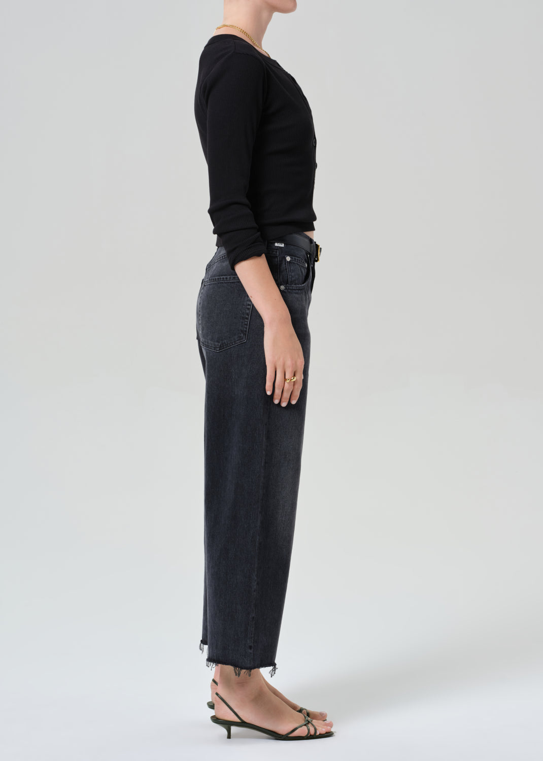 Ayla Raw Hem Crop in Bronson – Citizens of Humanity