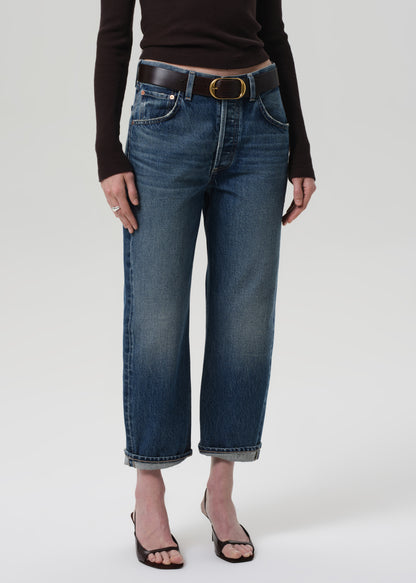 Dahlia Bow Leg Baby Roll in Brielle cuffed  front