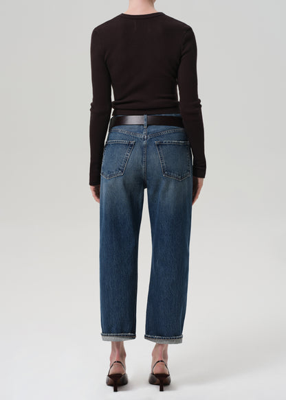 Dahlia Bow Leg Baby Roll in Brielle cuffed  back