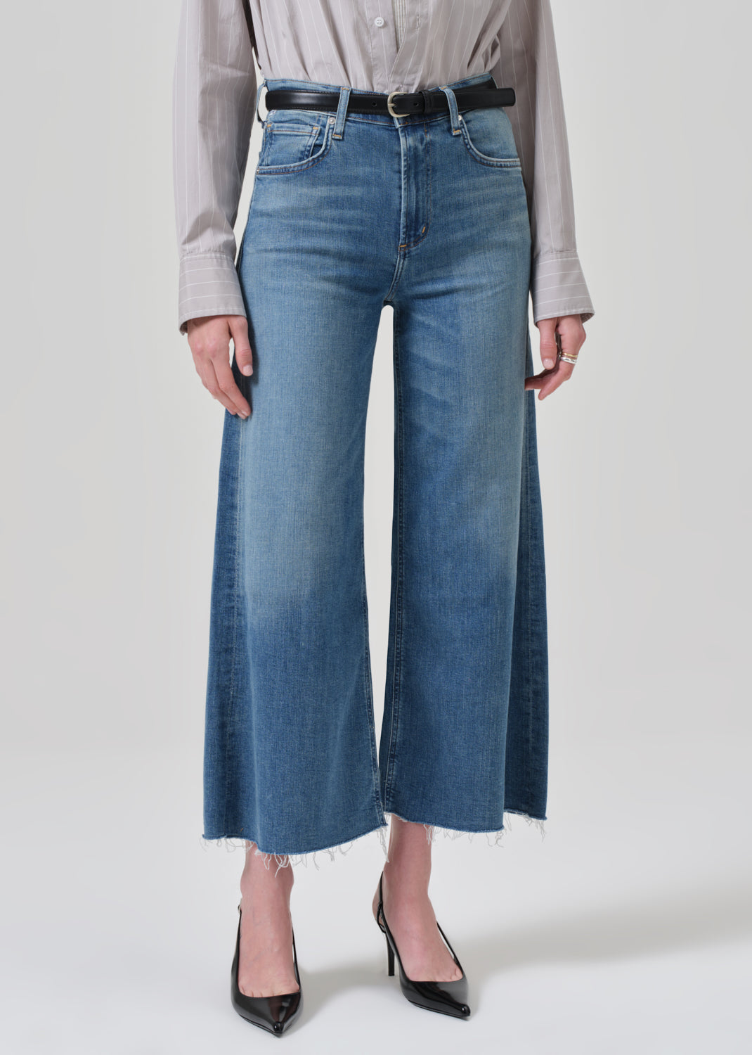 Citizens of fashion humanity wide leg jeans