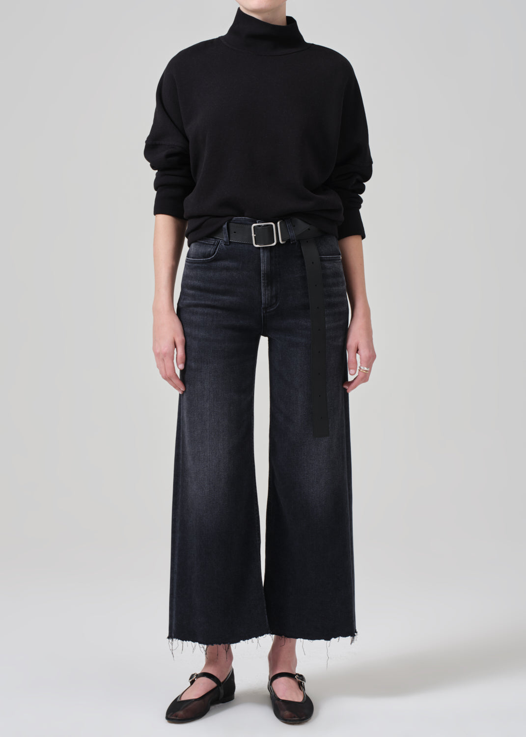 Lyra Wide Leg Crop in Medallion  Citizens of Humanity