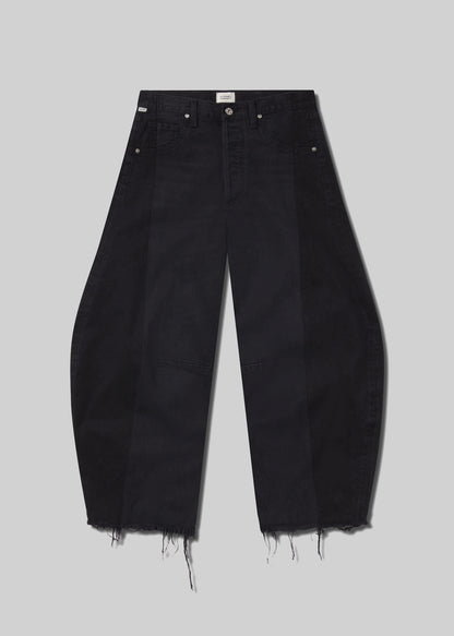 Pieced Horseshoe Jean in Stout flat