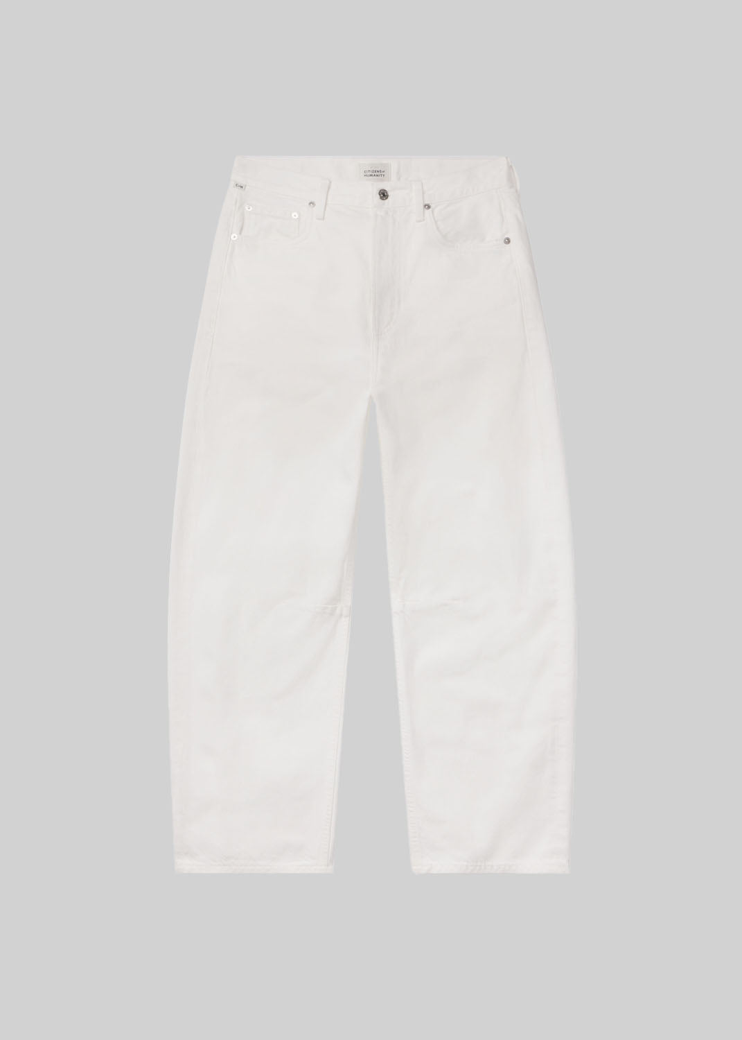 Miro Relaxed Jean in Soft White flat