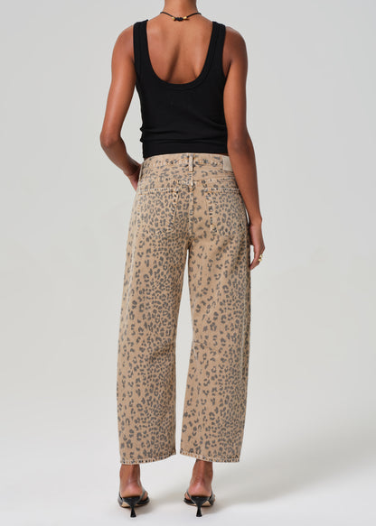 Miro Relaxed Jean in Natural Cheetah back