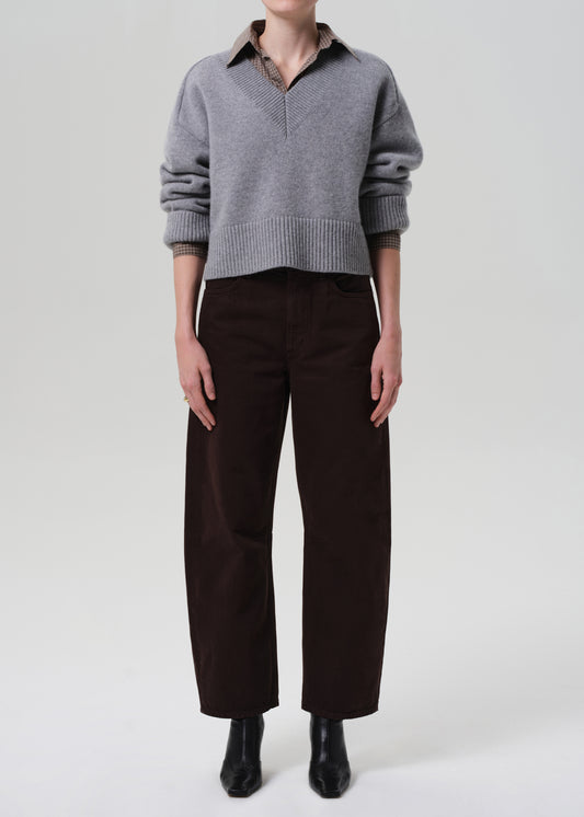 Miro Relaxed Jean in Carob