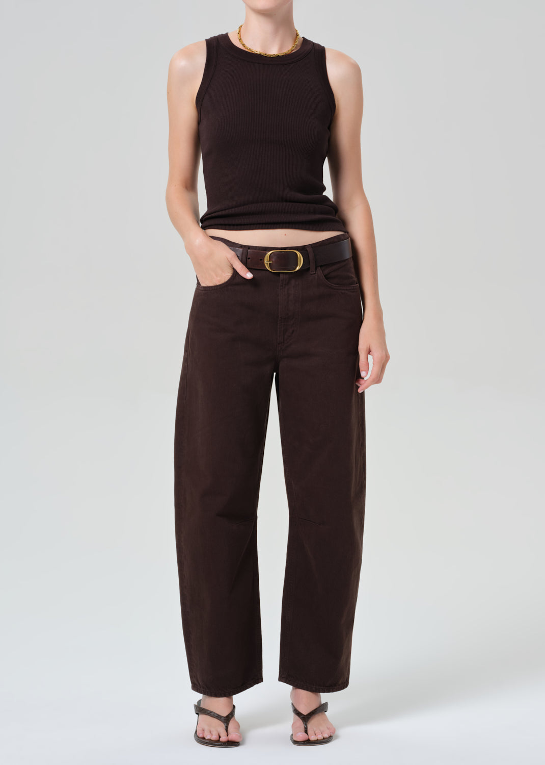 Miro Relaxed Jean
In Carob